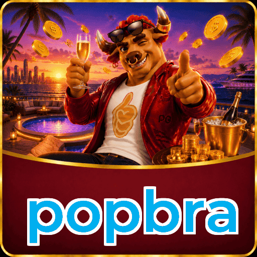 Logo popbra Telegram Canal Oficial